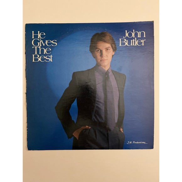 John Butler He Gives The Best LP JB Productions JBLP 19801 Orig Inner VG+ - Picture 1 of 9